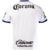 Mens Deportivo Toluca Player Version Away Match Jersey 2026/27 Mens Deportivo Toluca Player Version Away Match Jersey 2026/27 white shirt back view with Corona sponsor