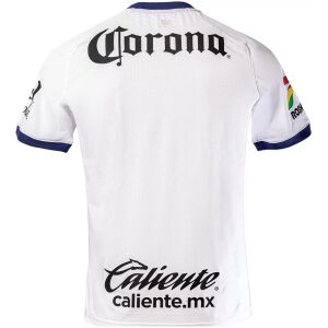 Mens Deportivo Toluca Player Version Away Match Jersey 2026/27 white shirt back view with Corona sponsor
