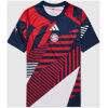 Mens Bayern Munich 26/27 Pre-Match Shirt – Night Indigo/Better Scarlet