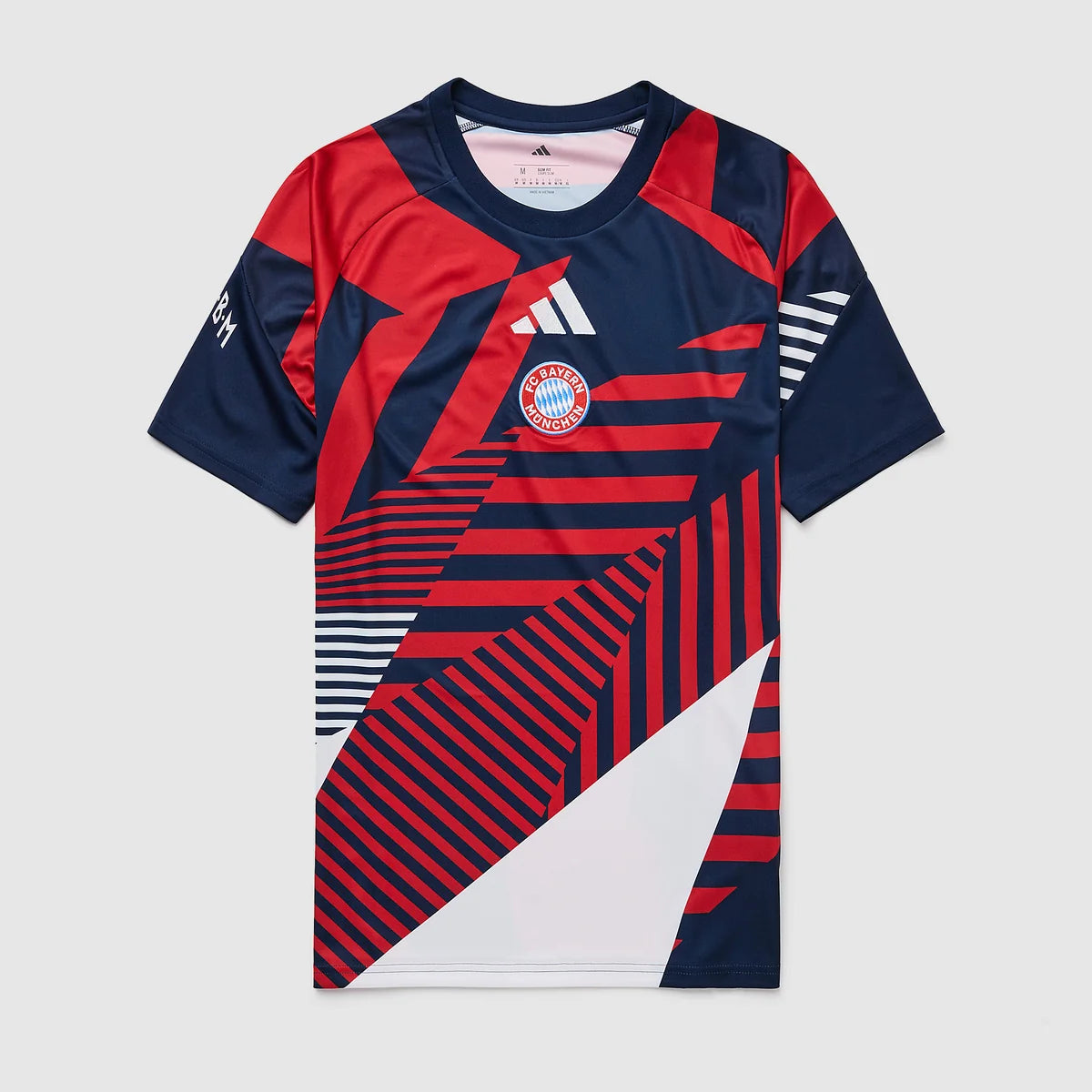 Mens Bayern Munich 26/27 Pre-Match Shirt – Night Indigo/Better Scarlet Mens Bayern Munich 26/27 Pre-Match Shirt – Night Indigo/Better Scarlet