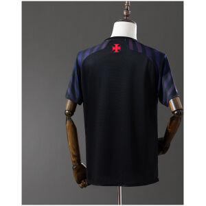 Mens Vasco da Gama Camisa 2 CR/Black Pre-Match Jersey 2024/25 back view detail