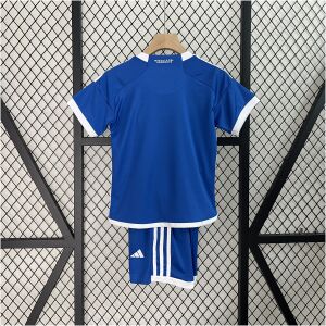 Kids Club Universidad de Chile Home Kit 2024/25 rear view of shirt and shorts