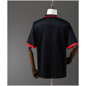 Mens AC Milan Second Retro Away Jersey 1997/98 rear view showing matching team styling