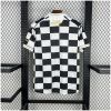 Mens AD Ceuta FC White and Black Special Edition Jersey 2024/25 Mens AD Ceuta FC White and Black Special Edition Jersey 2024/25 front view on display