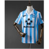 Mens Racing Club de Avellaneda Retro Home Jersey 1997/98 front view with Multicanal sponsor