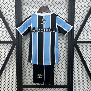 Kids Gremio Home Kit 2024/25 front view on display