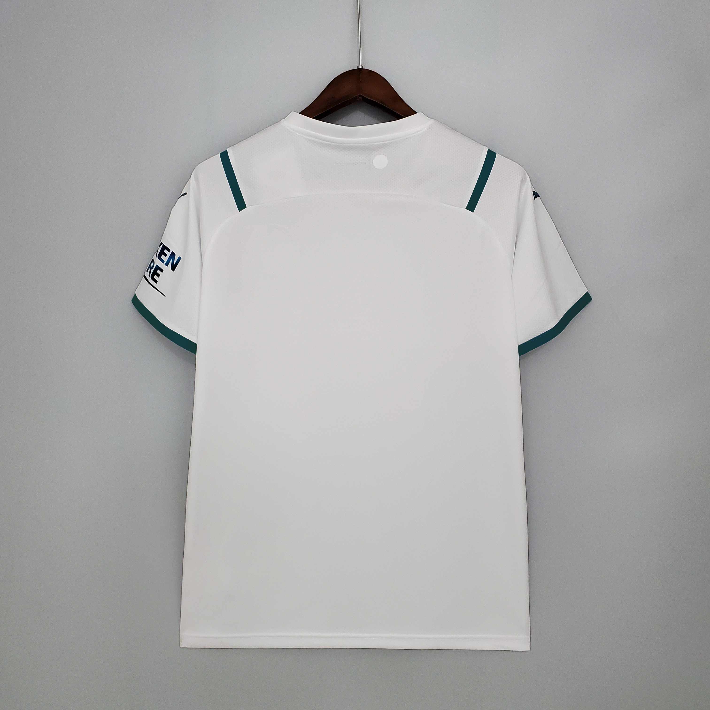 Mens Manchester City Away Jersey 2021/22 Mens Manchester City Away Jersey 2021/22 back view detail