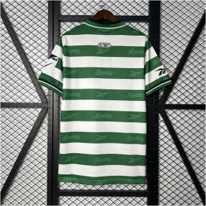 Mens Sporting Lisbon Retro Home Jersey 1999/00 rear view showing matching team styling
