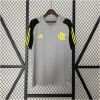 Mens Flamengo Wear Gray Training Kit Jersey 2024/25 front view on display