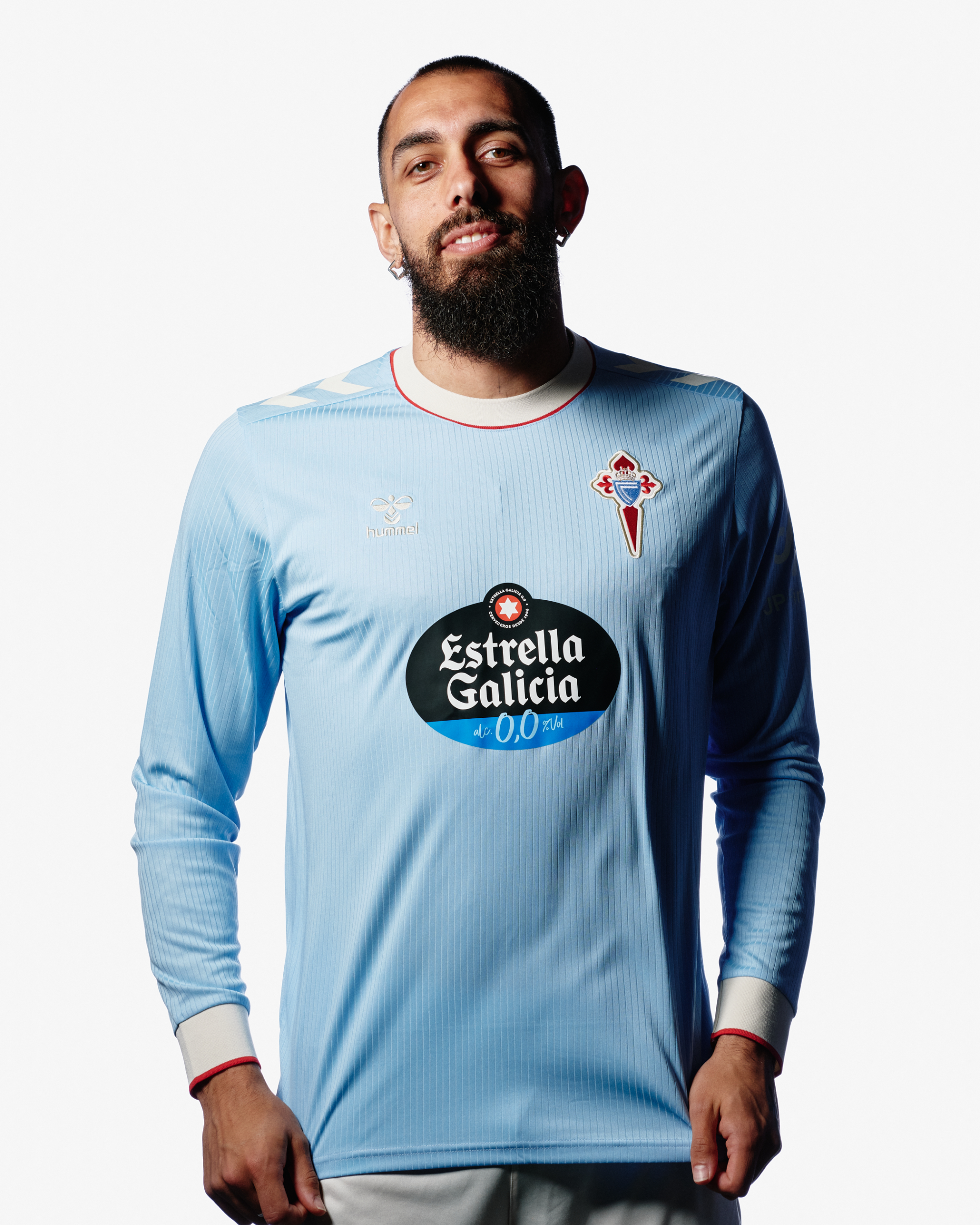 Mens Celta de Vigo Home Long Sleeve Jersey 2026/27 Mens Celta de Vigo Home Long Sleeve Jersey 2026/27