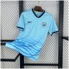 Mens Panama Away Jersey 2025/26 on hanger showing sky blue base and royal blue wave ripples