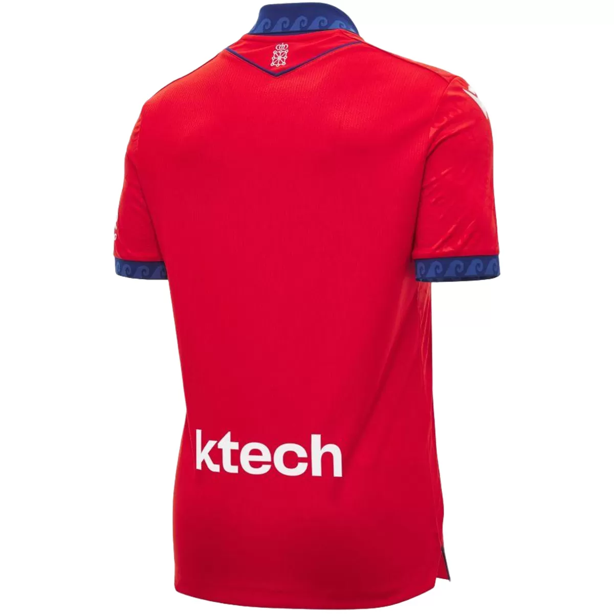 Mens CA Osasuna Home Jersey 2026/27 Mens CA Osasuna Home Jersey 2026/27 red shirt back view with coat of arms of Navarra
