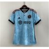 Mens Inter Miami Joint Edition Blue Jersey 2023/24 front view in light blue