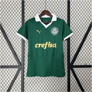 Womens Palmeiras Home Jersey 2024/25 front view on display