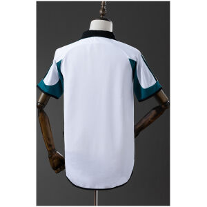 Mens Newcastle United Retro Away Jersey 1999/00 back view detail