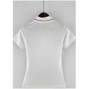 Womens World Cup Brazil White Polo 2022 back view detail