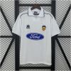 Mens Valencia white Retro Home Jersey 1996/97 front view on display