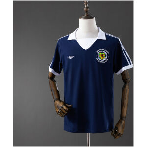 Mens Scotland Retro Home Jersey 1978 Mens Scotland Retro Home Jersey 1978 front view on mannequin
