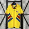 Mens Romania Retro Home Jersey 1994 front view on hanger