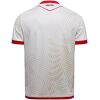 Mens Albania World Cup Away Jersey 2026 white shirt back view with SHQIPËRI neck print