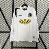 Mens Colo Colo Retro Long Sleeve Home Jersey 2006/07 front view on display