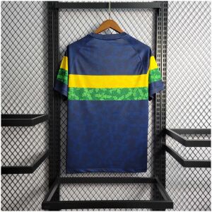Mens World Cup Brazil Blue Special Edition Jersey 2022 back view detail