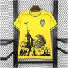 Mens World Cup Brazil Special Retro Home Kit 1998 front view on hanger