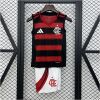 Kids Flamengo Singlet Kits Home Jersey 2025/26 front view on display