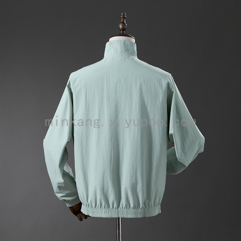 Mens Mexico Trench Coat Reversible Windbreaker 2025 Mens Mexico Trench Coat Reversible Windbreaker 2025 back view detail