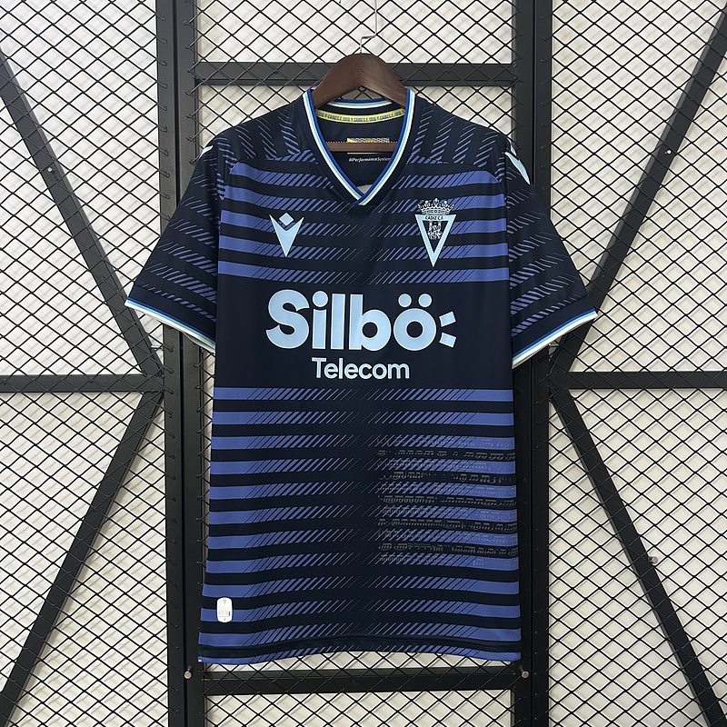 Mens Cadiz Third Jersey 2024/25 Mens Cadiz Third Jersey 2024/25 front view on display