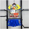 Kids Cristiano Ronaldo all club Mix Kit 2025/26 front shirt and blue shorts