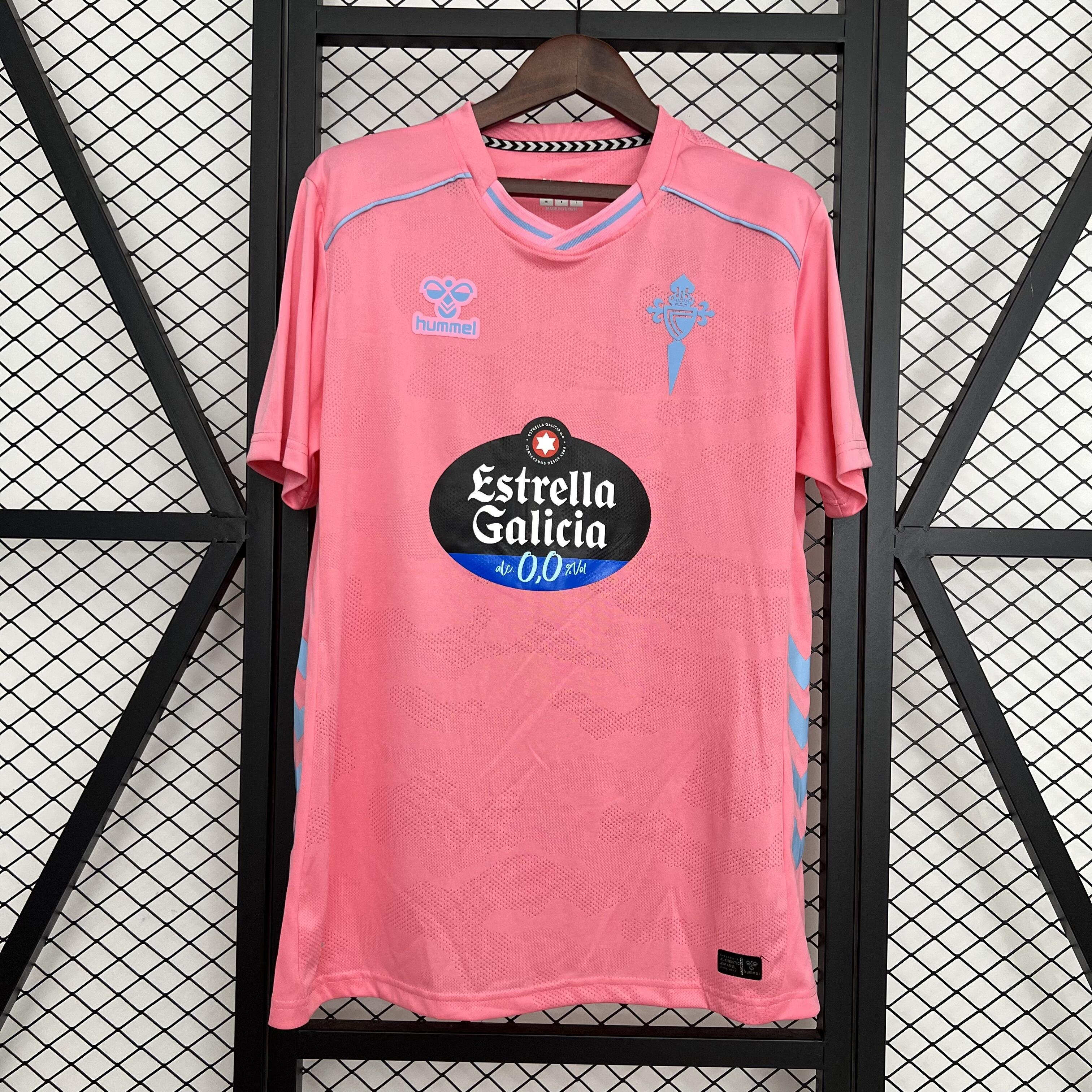 Mens Celta Vigo Third Jersey 2025/26 Mens Celta Vigo Third Jersey 2025/26 front view on display