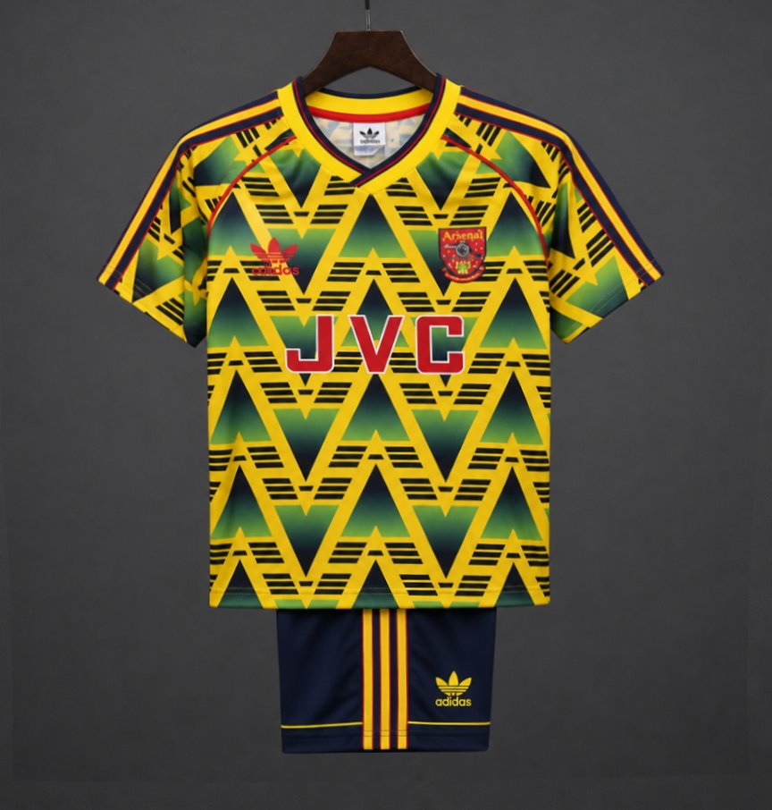 Kids Arsenal Retro Away Jersey 1991/93 Kids Arsenal Retro Away Jersey 1991/93