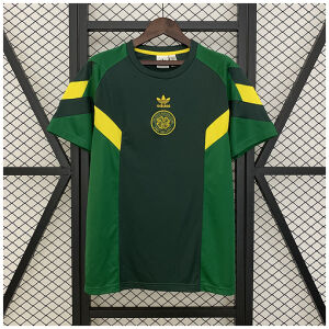 Mens Celtics green Special Edition Jersey 2025/26 front view in green and yellow
