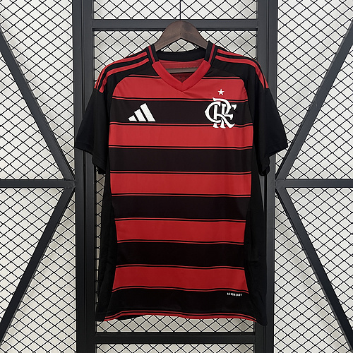 Mens Flamengo Home Jersey 2025/26 Mens Flamengo Home Jersey 2025/26 front view on display