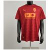 Mens Valencia red Away Jersey 2025/26 front view on display