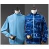 Mens Everton Trench Coat Reversible Blue Windbreaker 2025/26 Mens Everton Trench Coat Reversible Blue Windbreaker 2025/26 back view detail