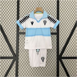 Kids Cadiz Away Kit 2024/25 front view on display