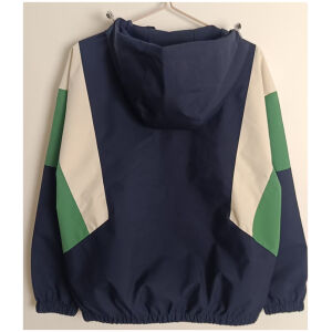 Mens Brazil Sapphire Windbreaker 2025 back view detail
