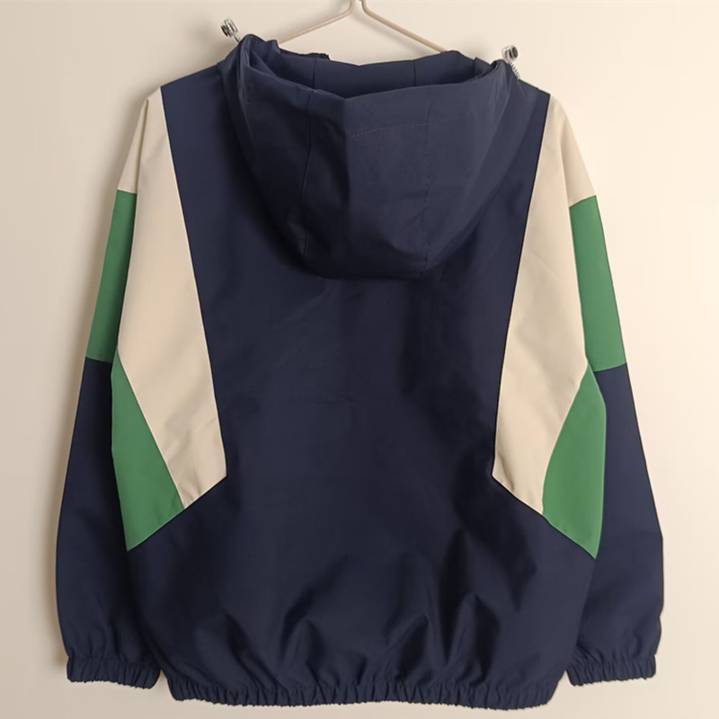 Mens Brazil Sapphire Windbreaker 2025 Mens Brazil Sapphire Windbreaker 2025 back view detail