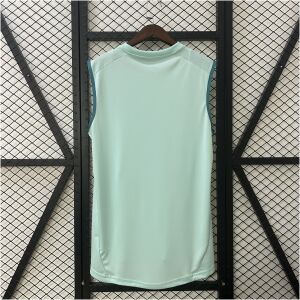 Mens Cruzeiro Green Training Kit Singlet Kits Jersey 2025/26 front view on display