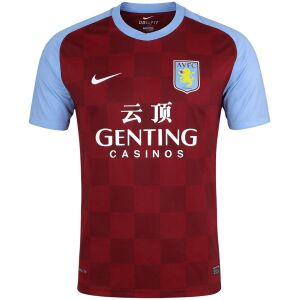 Mens Aston Villa Home Retro Jersey 2011/12 Mens Aston Villa Home Retro Jersey 2011/12