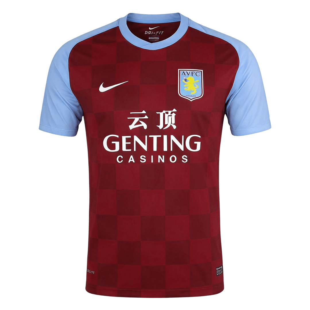 Mens Aston Villa Home Retro Jersey 2011/12 Mens Aston Villa Home Retro Jersey 2011/12