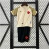 Kids Vasco da Gama Third Kit 2024/25 front view with shirt and shorts