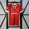 Mens Murcia Red Retro Jersey 1999/01 front view on display