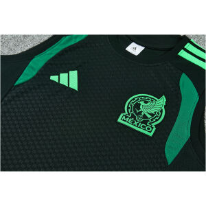 Mens Mexico World Cup Blue Training Kit Singlet Kits Kit 2026 rear view of shirt and shorts