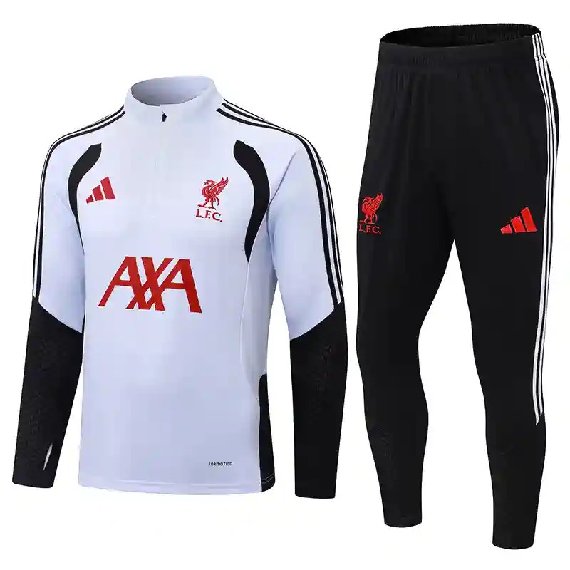 Mens Liverpool White Track Jacket 2026/27 Mens Liverpool White Track Jacket 2026/27