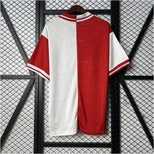 Mens Celta Vigo red Retro Away Jersey 2001/02 back view detail