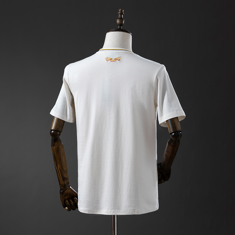 Mens Colombia Adidas Wear Chalk White Jersey 2025 Mens Colombia Adidas Wear Chalk White Jersey 2025 back view detail
