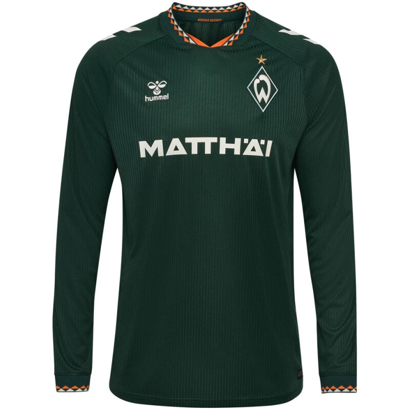 Mens Werder Bremen Away Long Sleeve Jersey 2026/27 Mens Werder Bremen Away Long Sleeve Jersey 2026/27